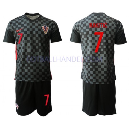 Barn Fotballdrakter Kroatia Ivan Rakitic 7 Borte Euro 2020 Kortermet